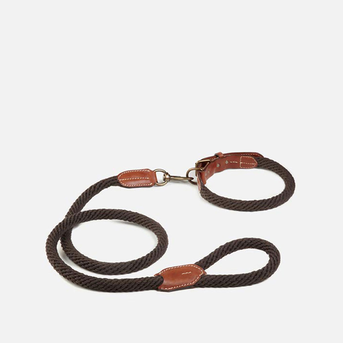 Sole Dark Brown Rope Light Brown Leather 001