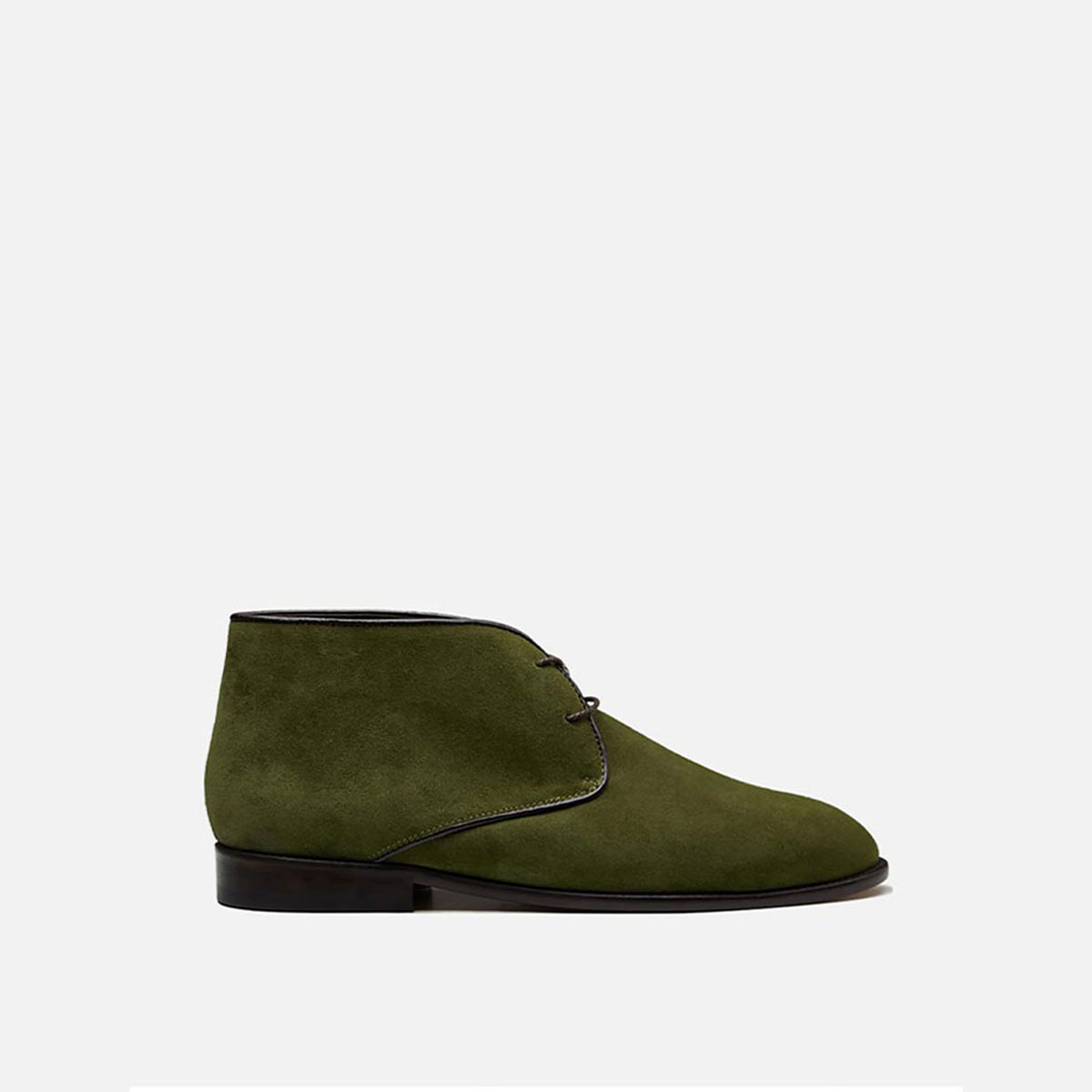 Vento Olive Green Suede 001