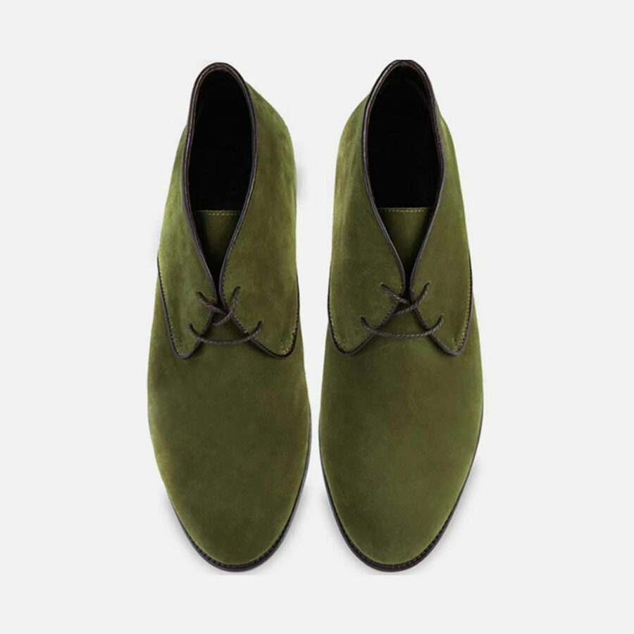 Vento Olive Green Suede 004